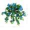 24" UV Resistant Artificial Azalea Hanging Plants, 3ct.